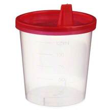 Abbildung: URINBECHER mit Schnappdeckel 1 St PZN 01440770 