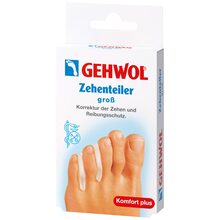 Abbildung: Gehwol Polymer Gel Zehen Teiler groß 3 St PZN 01445655 