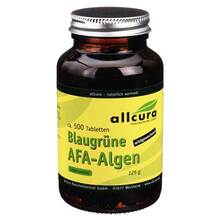 Abbildung: Afa Algen 250 mg blaugrün Tabletten 500 St, Tabletten PZN 01452796 