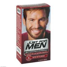 Abbildung: Just for men Brush in Color Gel mittelbraun 28.4 ml, Gel PZN 01465480 