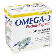Abbildung: Omega-3 Fischöl Kapseln 100 St, Kapseln PZN 01469549 