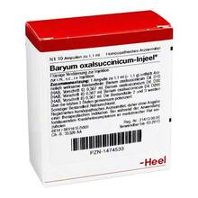 Abbildung: BARYUM oxalsuccinicum Injeel Ampullen 10 St, Ampullen PZN 01474533 