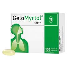 Abbildung: Gelomyrtol forte magensaftresistente Weichkapseln 100 St, Magensaftresistente Weichkapseln PZN 01479163 