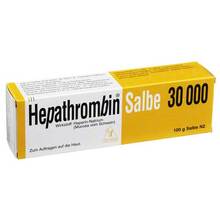 Abbildung: Hepathrombin Salbe 30.000 100 g, Salbe PZN 01483207 