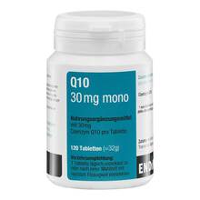 Abbildung: Q10 30 mg Mono Tabletten 120 St, Tabletten PZN 01498752 