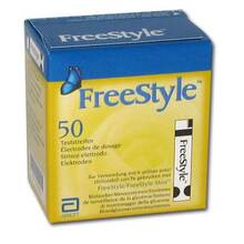 Abbildung: Freestyle Teststreifen 50 St, Teststreifen PZN 01510654 