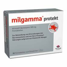 Abbildung: Milgamma protekt Filmtabletten 30 St, Filmtabletten PZN 01528157 