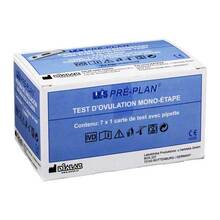 Abbildung: Ovulationstest Pre Plan LH 7 St, Test PZN 01534235 