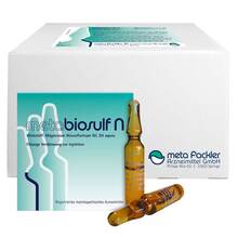 Abbildung: Metabiosulf N Injektionslösung 50X2 ml, Injektionslösung PZN 01557638 