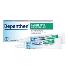 Abbildung: Bepanthen Augen- und Nasensalbe 10 g, Augen- und Nasensalbe PZN 01578675 