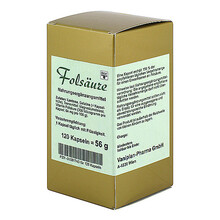 Abbildung: Folsäure Kapseln 120 St, Kapseln PZN 01581743 