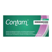 Abbildung: CONTAM Vaginaltampon extra 10 St, Tampon PZN 01595277 
