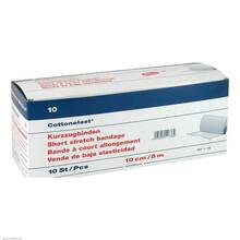 Abbildung: Kurzzugbinde Cottonelast 10 cmx5 m 10 St, Binden PZN 01601196 