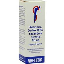 Abbildung: Aesculus Cortex D 30 / Lavandula D 6 aa Augentropfen 10 ml, Augentropfen PZN 01615270 