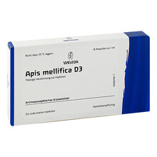 Abbildung: APIS MELLIFICA D 3 Ampullen 8 St, Ampullen PZN 01617435 