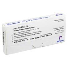 Abbildung: APIS MELLIFICA D 6 Ampullen 8 St, Ampullen PZN 01617458 