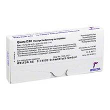 Abbildung: QUARZ D 30 Ampullen 8X1 ml, Ampullen PZN 01625676 