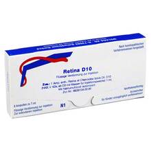 Abbildung: RETINA ET Chorioidea D 10 Ampullen 8X1 ml, Ampullen PZN 01625848 