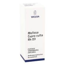 Abbildung: MELISSA CUPRO culta RH D 3 Dilution 20 ml, Dilution PZN 01630105 