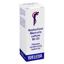Abbildung: NASTURTIUM MERCURIO cultum Rh D 3 Dilution 20 ml, Dilution PZN 01630329 