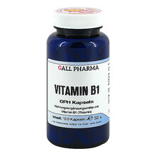 Abbildung: VITAMIN B1 GPH 1,4 mg Kapseln 120 St, Kapseln PZN 01642841 
