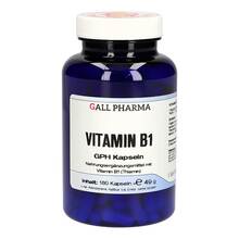Abbildung: VITAMIN B1 GPH 1,4 mg Kapseln 180 St, Kapseln PZN 01642858 