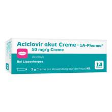 Abbildung: Aciclovir akut Creme-1A Pharma 2 g, Creme PZN 01664245 