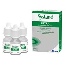 Abbildung: Systane Ultra Benetzungstropfen für die Augen 3X10 ml, Augentropfen PZN 01668585 