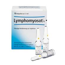 Abbildung: Lymphomyosot N Ampullen 10 St, Ampullen PZN 01674686 