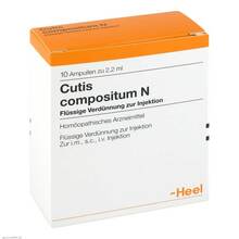 Abbildung: Cutis compositum N Ampullen 10 St, Ampullen PZN 01675355 