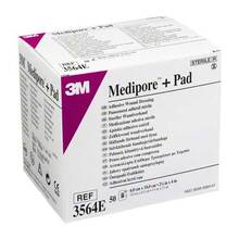 Abbildung: Medipore + Pad steriler Wundverband 3564E 50 St, Verband PZN 01681189 
