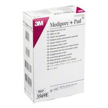 Abbildung: Medipore + Pad steriler Wundverband 3569E 25 St, Verband PZN 01681232 