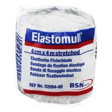 Abbildung: Elastomull 4 cmx4 m elastisch Fixierbinde 2094 1 St, Binden PZN 01698528 