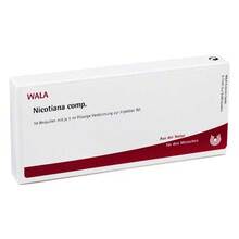 Abbildung: NICOTIANA COMP.Ampullen 10X1 ml, Ampullen PZN 01751777 