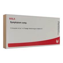 Abbildung: SYMPHYTUM COMP.Ampullen 10X1 ml, Ampullen PZN 01752251 