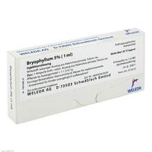 Abbildung: BRYOPHYLLUM 5% 1 ml Injektionslösung 8X1 ml, Injektionslösung PZN 01755829 