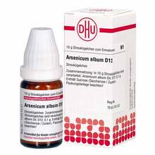 Abbildung: ARSENICUM ALBUM D 12 Globuli 10 g, Globuli PZN 01758673 