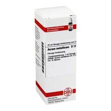 Abbildung: AURUM METALLICUM D 12 Dilution 20 ml, Dilution PZN 01759247 