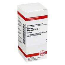 Abbildung: CALCIUM FLUORATUM D 6 Tabletten 80 St, Tabletten PZN 01762338 