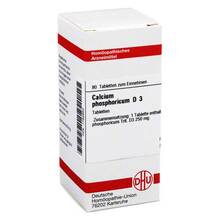 Abbildung: CALCIUM PHOSPHORICUM D 3 Tabletten 80 St, Tabletten PZN 01762864 