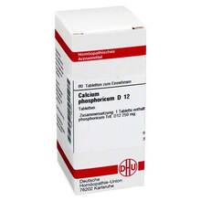 Abbildung: CALCIUM PHOSPHORICUM D 12 Tabletten 80 St, Tabletten PZN 01762893 