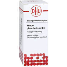 Abbildung: FERRUM PHOSPHORICUM D 8 Dilution 20 ml, Dilution PZN 01770734 