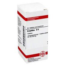Abbildung: GRAPHITES D 6 Tabletten 80 St, Tabletten PZN 01772176 
