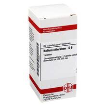Abbildung: KALIUM CHLORATUM D 6 Tabletten 80 St, Tabletten PZN 01775269 