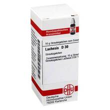 Abbildung: LACHESIS D 30 Globuli 10 g, Globuli PZN 01776292 