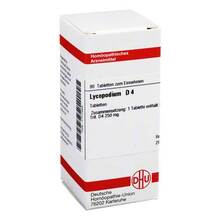 Abbildung: LYCOPODIUM D 4 Tabletten 80 St, Tabletten PZN 01777469 