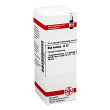 Abbildung: NUX VOMICA D 12 Dilution 20 ml, Dilution PZN 01780684 