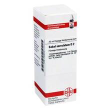 Abbildung: SABAL SERRULATUM D 2 Dilution 20 ml, Dilution PZN 01784216 