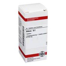 Abbildung: SILICEA D 2 Tabletten 80 St, Tabletten PZN 01785575 