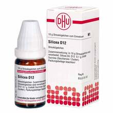Abbildung: SILICEA D 12 Globuli 10 g, Globuli PZN 01785670 